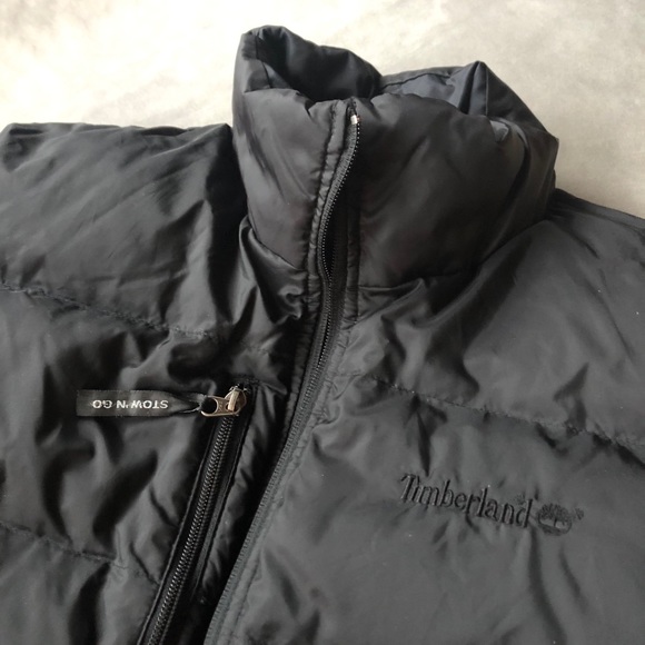Timberland ~ Down Filled Reversible Vest ~ Size Medium - Picture 3 of 8